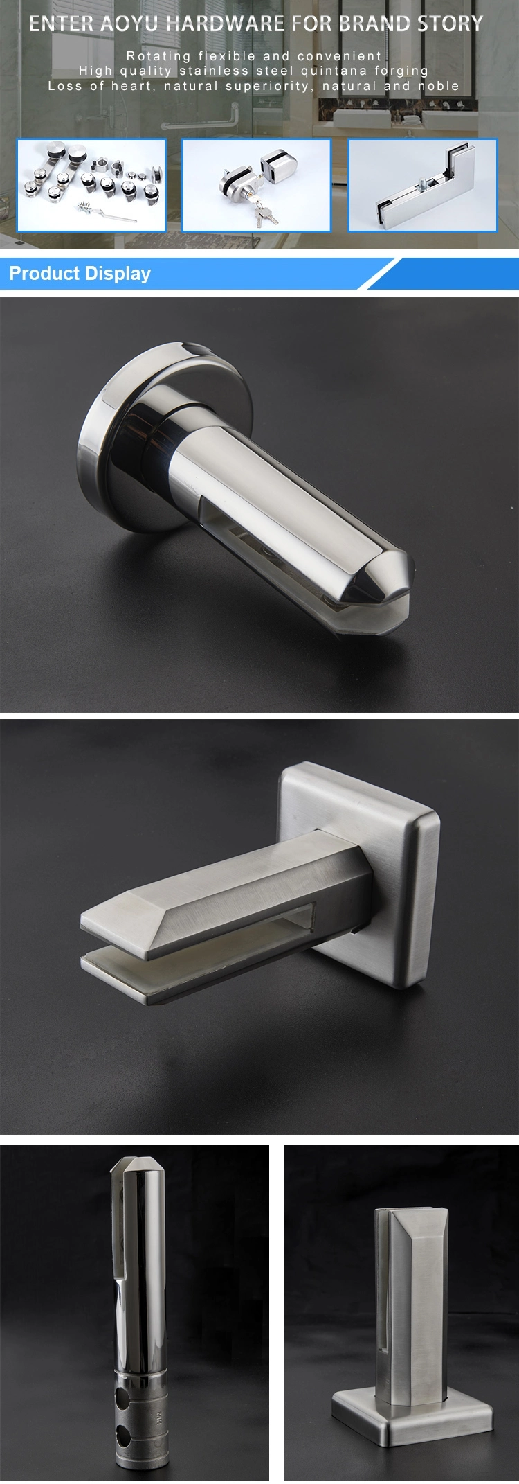 Stainless Steel Glass Railing Spigot