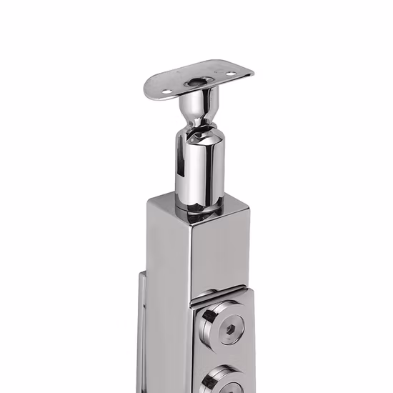 Ablinox 주조 계단 복도 난간 스테인레스 스틸 울타리 난간 동자 유리 난간 난간 시스템 광장 미니 포스트 Balestrade 하드웨어 피팅