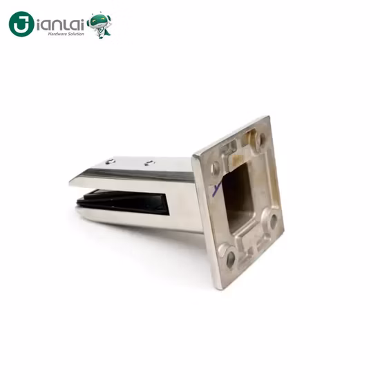 316 스테인레스 스틸로 만든 수영장 유리 난간, 프레임리스 유리 수영장 울타리, 크롬 도금 유리 마개 하드웨어