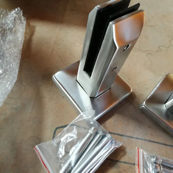 DIY 유리 수영장 울타리, 스테인레스 스틸 꼭지